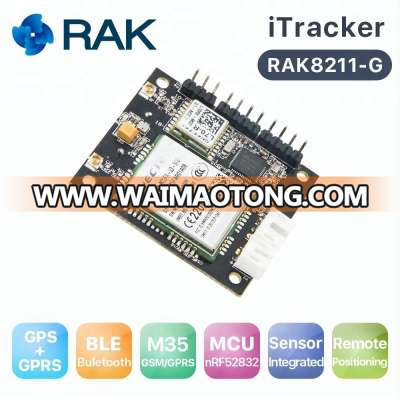 RAK8211-G GPRS Sensor node and GPRS M35 Tracker Module BLE+GPRS+GPS+ 5 Sensors GPRS All in one IoT module